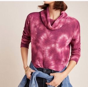 Anthropologie Maeve Ainsley tie dye thermal
